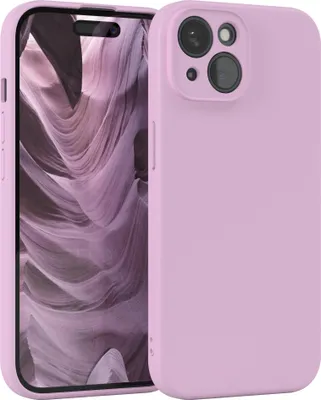 Produktbild von EAZY CASE - TPU Hülle für Apple iPhone 15, TPU Case stoßfeste Handyhülle, weiches Cover mit Kameraschutz, Silikonhülle in Lila