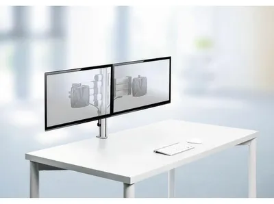 Produktbild von Novus 968+0119+000, Flachbildschirm-Montagearm, Anthrazit, Silber, Aluminium, 10 kg, 75 x 75,100 x 100 mm, 31,4 cm