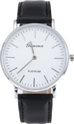 Image de Montre Zix Élégante pour Homme - Noir et Argenté KP12979