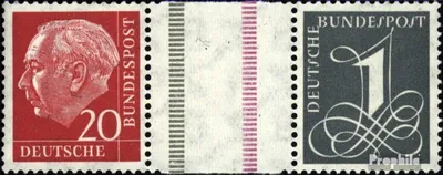 Produktbild von Briefmarken BRD (BR.Deutschland) 1958 Mi WZ16aI X gestempelt