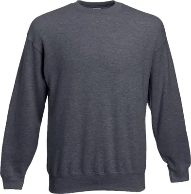 Produktbild von Fruit of the Loom - "Classic" Sweatshirt für Herren RW7049 (2XL) (Dunkelgrau meliert)
