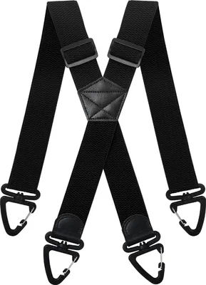 Produktbild von Hosenträger Herren Extra Stark, X Form Breit 3,8cm Längenverstellbar, mit 360° Drehbare Anti-Rutsch-Schnalle, Einheitsgröße Hosenträger für Herren und Damen