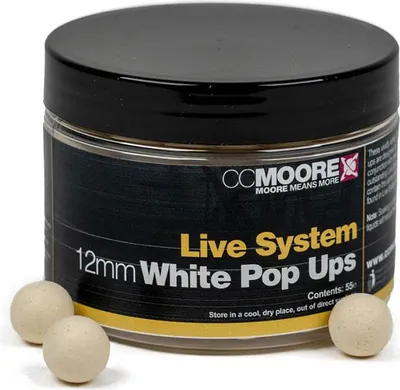Immagine prodotto di CCMoore Live System Pop Ups bianchi da 12 mm