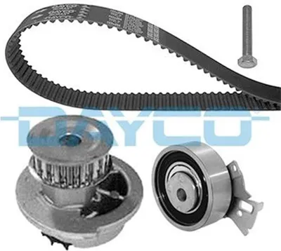 Produktbild von DAYCO KTBWP2210 Zahnriemensatz + Wasserpumpe für OPEL Astra G CC (T98) Corsa B Schrägheck (S93) Astra G Caravan (T98) Astra F CC (T92) VECTRA B (36)