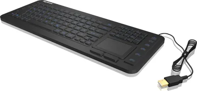 Obrázok produktu pre Klávesnica KeySonic KSK-6231INEL Industrial USB QWERTZ nemecká čierna