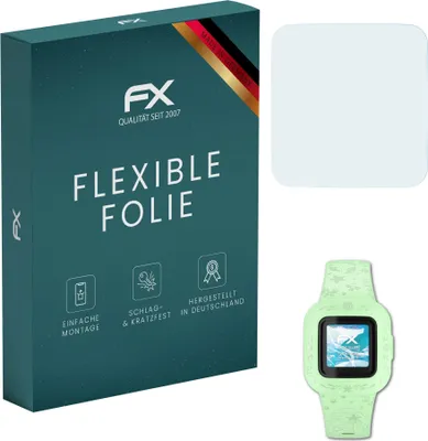 Produktbild von atFoliX FX-ActiFleX 3x Schutzfolie kompatibel mit Garmin Vivofit jr. 3 Folie