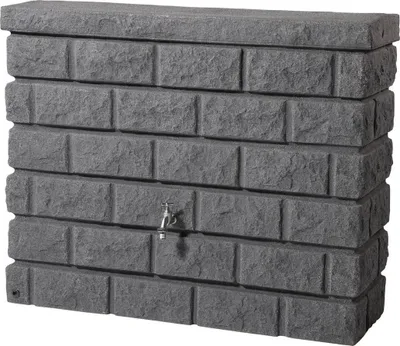Image de Cuve décorative MUR ROCKY - 400L - Gris granite