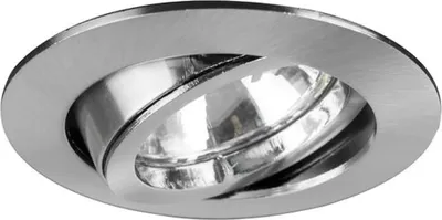 Immagine prodotto di Faretto da incasso Brumberg, rotondo, orientabile, Ø 68 mm, max. 50 W, incl. portalampada GX5.3, cromato, 1 pz.