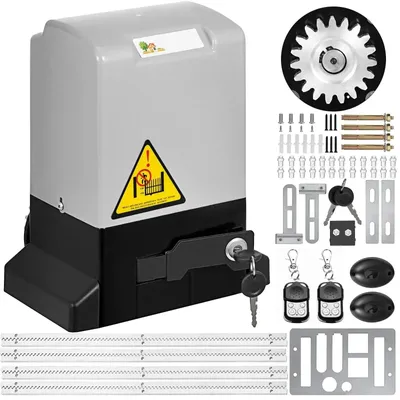 Obrázek produktu pro Automatický posuvný bránový pohon - Otevírač brány - Pohon pro posuvné brány - Elektrické ovládání brány