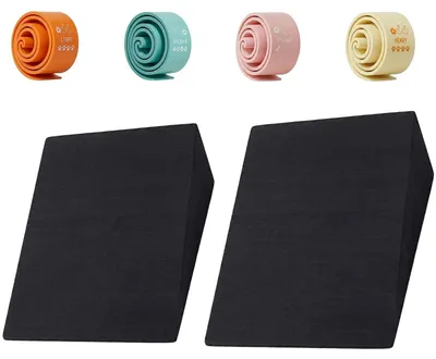 Image de Ensemble de 2 bandes de résistance et 4 élastiques de fitness – Idéal pour les étirements et la mobilisation