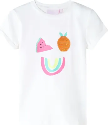 Immagine prodotto di vidaXL Maglietta per bambini Ecru 116