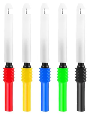 Testsonden-Set 5 Stk. 0,7 mm Mini-Testspitzen für Multimeter