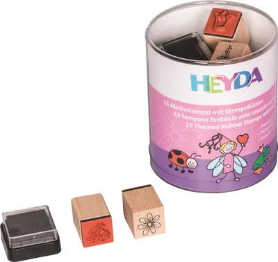 Productafbeelding van Heyda 204888487 Stempelset "Prinsessen en feeën"