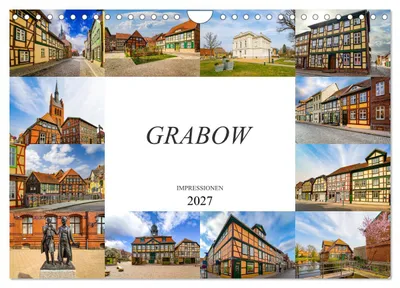 Produktbild von Grabow Impressionen (Wandkalender 2027 DIN A4 quer), CALVENDO Monatskalender