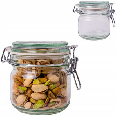 Produktbild von Zaplanowane Glasbehälter mit Klammerverschluss 370ml