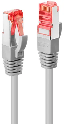Produktbild von Lindy 47708, 10 m, Cat6, S/FTP (S-STP), RJ-45, RJ-45, Grau