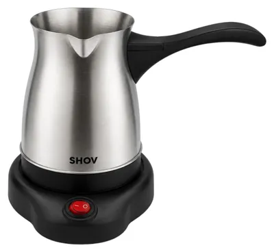 Obrázek produktu pro SHOV elektrický moka kávovar 450 ml – 600 W pro tureckou kávu