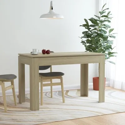 Produktbild von Sonoma Eiche Esstisch 120 x 60 x 76 cm Spanplatte