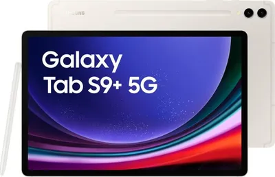 Immagine prodotto di SAMSUNG SM-X816BZEEEUB Galaxy Tab S9+ 5G 31,50cm 12,4 pollici 12GB 512GB Beige