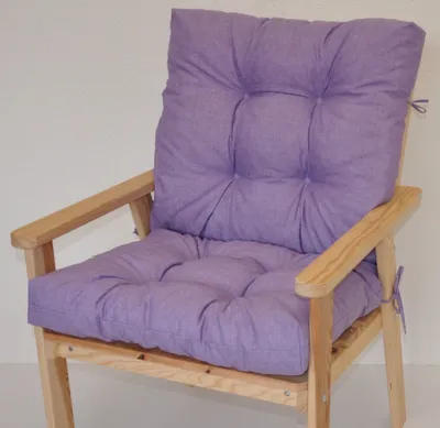 Produktbild von Polster für Gartenstuhl , Liegestuhl , Schaukelstuhl Nordic , Niedriglehner Auflage , Gr. 100 x 55 cm , Colore Viola ( violett )
