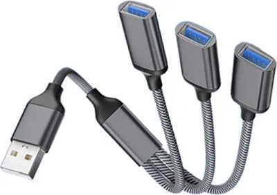 Produktbild von INF USB-auf-3-Port-USB-Splitter-Adapter