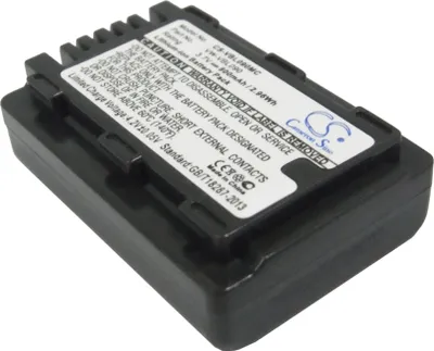 Produktbild von TECHTEK Akku Kompatibel mit [Panasonic] HDC-HS60K, HDC-SD40, HDC-SD60, HDC-SD60K, HDC-SD60S, HDC-TM55K, HDC-TM60, SDR-H85, SDR-H85A, SDR-H85K, SDR-H8