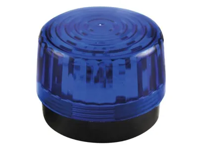 Produktbild von Velleman Blaues LED-Blinklicht, für den Innenbereich, 12 V Gleichstrom, 15 weiße LEDs, IP20,