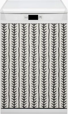 Produktbild von Magnet Folie für Geschirrspüler Magnete  Geschirrspüle Magnet für Spülmaschine 45x80 cm Nachbildung - Muster -Fischgräten