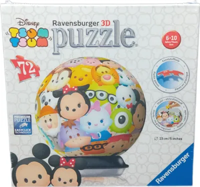 Produktbild von Ravensburger 121885 Puzzleball Tsum Tsum 72 Teile Disney