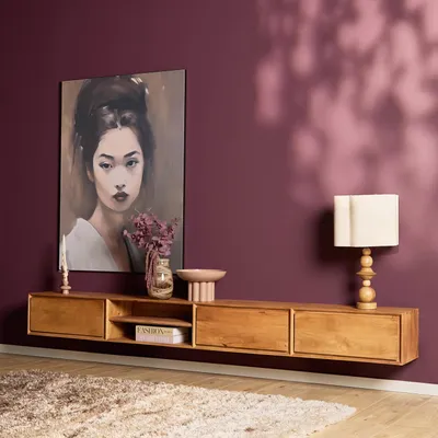 Productafbeelding van Starfurn Zwevend Tv-meubel Ambiance Naturel 280cm