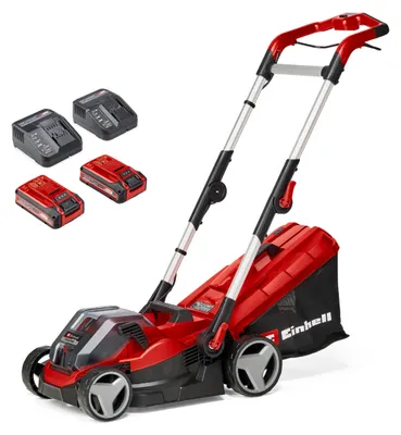 Immagine prodotto di Tosaerba a batteria EINHELL RASARRO 36/34, 2 batterie da 3,0 Ah + caricabatterie