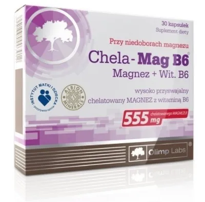 Produktbild von Olimp Chela-Mag B6 30 Kapseln