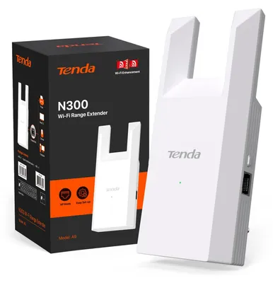 Zdjęcie produktu dla Wzmacniacz sygnału Wi-Fi Tenda, repeater, sprzęt sieciowy R10, zasięg, optymalizacja sygnału, port Ethernet, zasięg