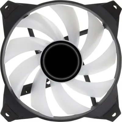 Produktbild von Zalman ZM-IF120 120mm Milky White aRGB Fan infinity effect 1.200 RPM 21.0dB A 55.2CFM, Ventilator, 12 cm, 1200 RPM