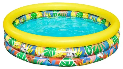 Image de Bestway Aufblasbares Planschbecken pour enfant – 168 x 38 cm