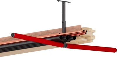 Produktbild von Hängeregal Deckenhalterung Leiter Kajak Surfbrett Werkzeugaufbewahrung - 2 Stk. 10313