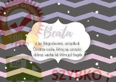 Immagine prodotto di Magnete con nome - Beata - Szaron