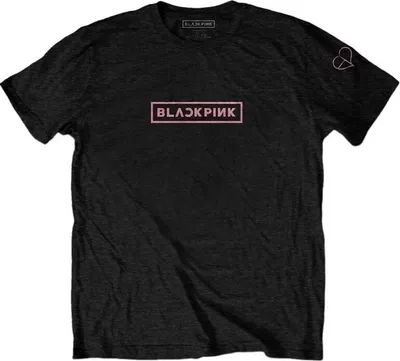 Obrázek produktu pro BLACKPINK The Album Tracklist Black S Tričko