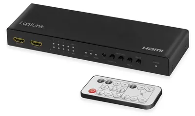 HDMI Matrix Switch 4x2, 4 Eingänge, 2 Ausgänge, 4K