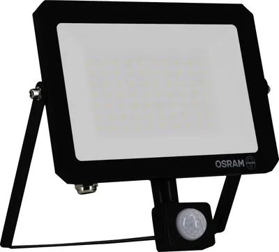 Zdjęcie produktu dla Naświetlacz LED OSRAM z czujnikiem, 50W, 4500lm, 4000K, 105°, IP65, neutralna biel