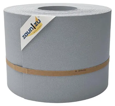 Produktbild von Sichtschutzstreifen zaun|zu PREMIUM 35m Rolle PP Zaunblende für Doppelstabzaun Fenstergrau, 35m
