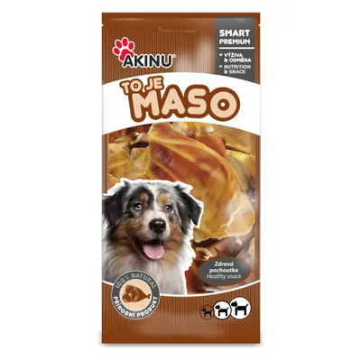 Obrázok produktu pre Akinu Bravčové sušené uši pre psov 10 ks
