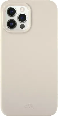 Produktbild von Shockproof silicone Hülle Beige  - Kompatibel mit iPhone 12 Pro Max