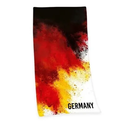 Produktbild von Strandlaken Strandtuch - 70x140 cm - Germany - Duschtuch Saunatuch Badetuch Baumwolle Velour