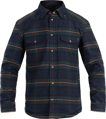 Immagine prodotto di John Doe motoshirt camicia da moto vintage, blu/verde, S