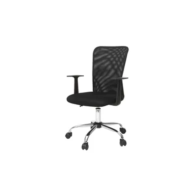 Produktbild von Miliboo - Design-Bürosessel Mesh Schwarz PLUZ
