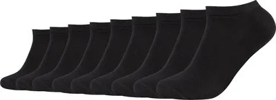 Produktbild von Camano Uni-Sneaker-Socken 9 Paar schwarz 43 - 46
