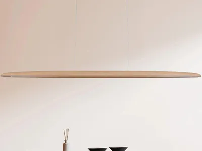 Obrázok produktu pre Drevený luster na lanku z masívneho dreva LED 22W / 1300 - WRL0321