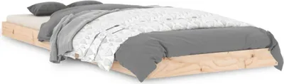 Immagine prodotto di vidaXL Letto in legno massiccio 75x190 cm pino