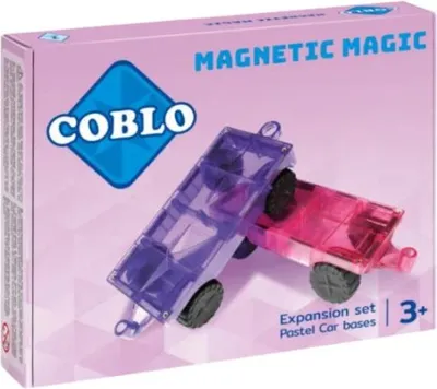 Produktbild von Coblo - Magnetbausatz - Chassis für Autos PASTEL (2 Stück)